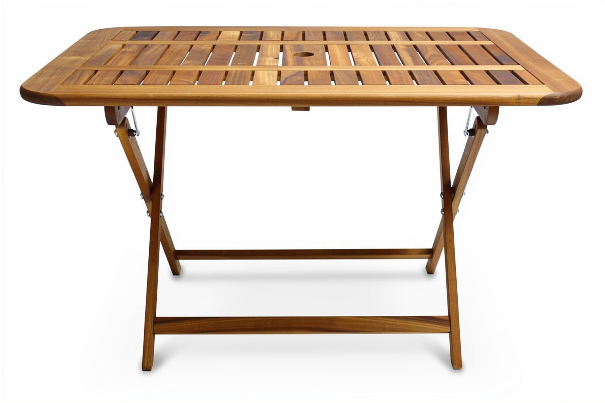 Vouwbare Houten TuinTafel - Duurzaam en Compact Ontwerp