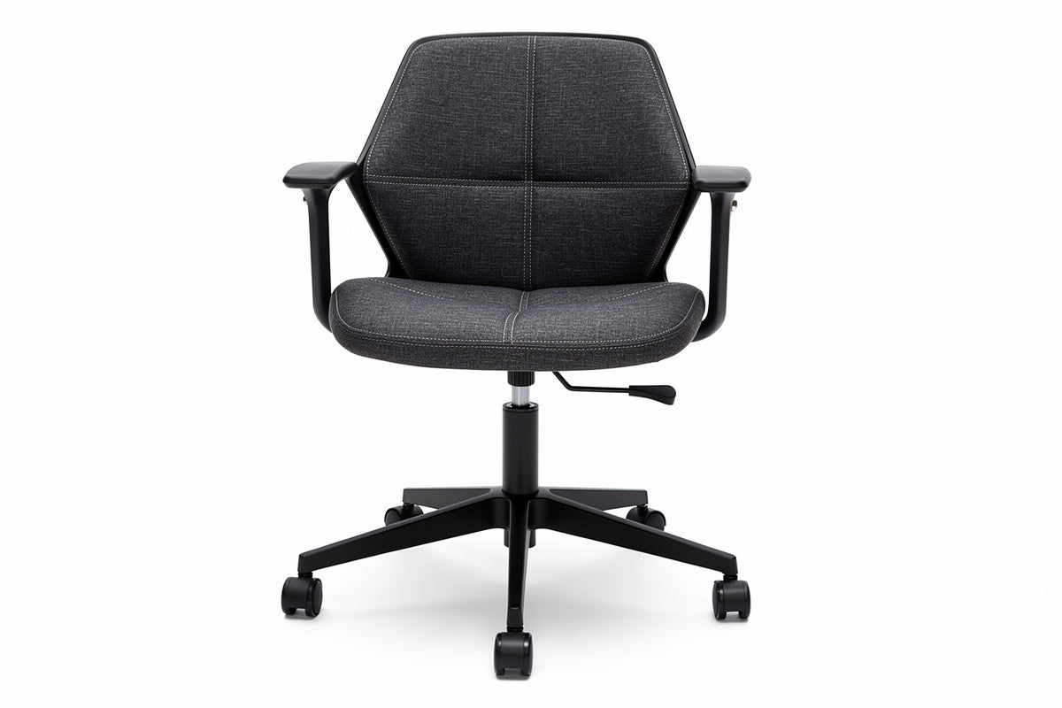 Ergonomische Bureaustoel met Verstelbare Zitting en Zwenkwielen